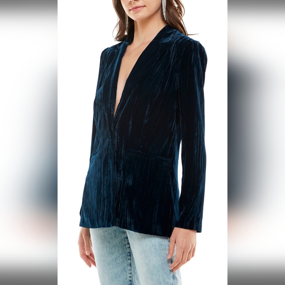 Velvet blazer